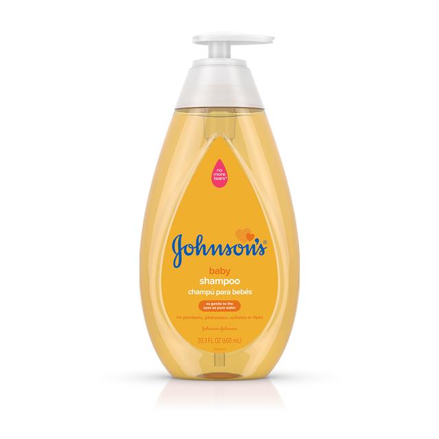  Johnson's® Baby Shampoo bottle